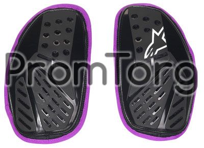 Alpinestars Women's Stella Bionic Chest Pads - Black/Violet