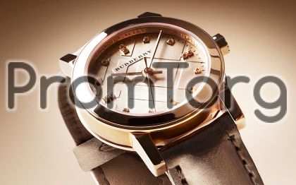 Burberry Beige 38mm Stainless Steel Watch with Smoked Check Leather Strap