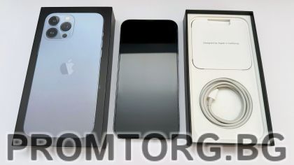 iPhone 13 PRO MAX 1 TB, цвят Sierra Blue. Като нов + нов калъф