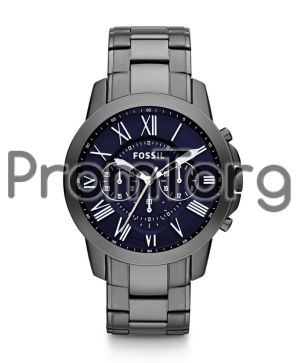  Grant Chronograph Stainless Steel Watch - Smoke 