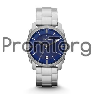 Machine Three Hand Stainless Steel Watch 