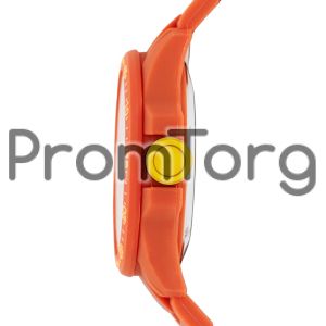  Decker Three Hand Silicone Watch - Orange 