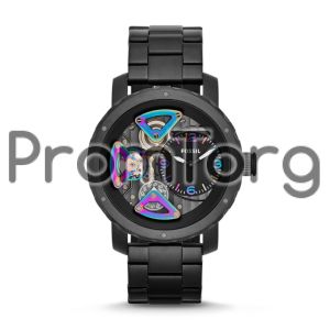  Nate Multifunction Stainless Steel Watch - Black 