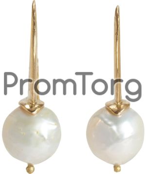 Pearl Simple Drop Earrings