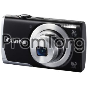 Дигитален фотоапарат Canon PowerShot A 2500, 16MP, черен