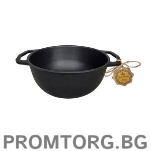 6L pot, 26cm, weight 5kg. Cast iron