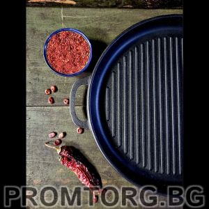 Uzbek cast iron wok grill 12 l 40*17.4 cm + cast iron lid-frying pan (2 in 1)