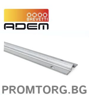 Sliding door track, 3 m