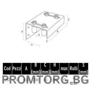 Направляващ водач с планка