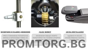 Automation system for double-leaf gates up to 3 m. TAU