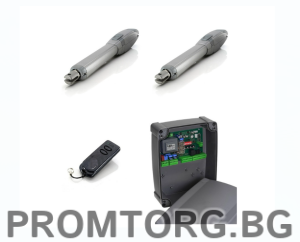 Automation for double-leaf gates up to 4 m. TAU